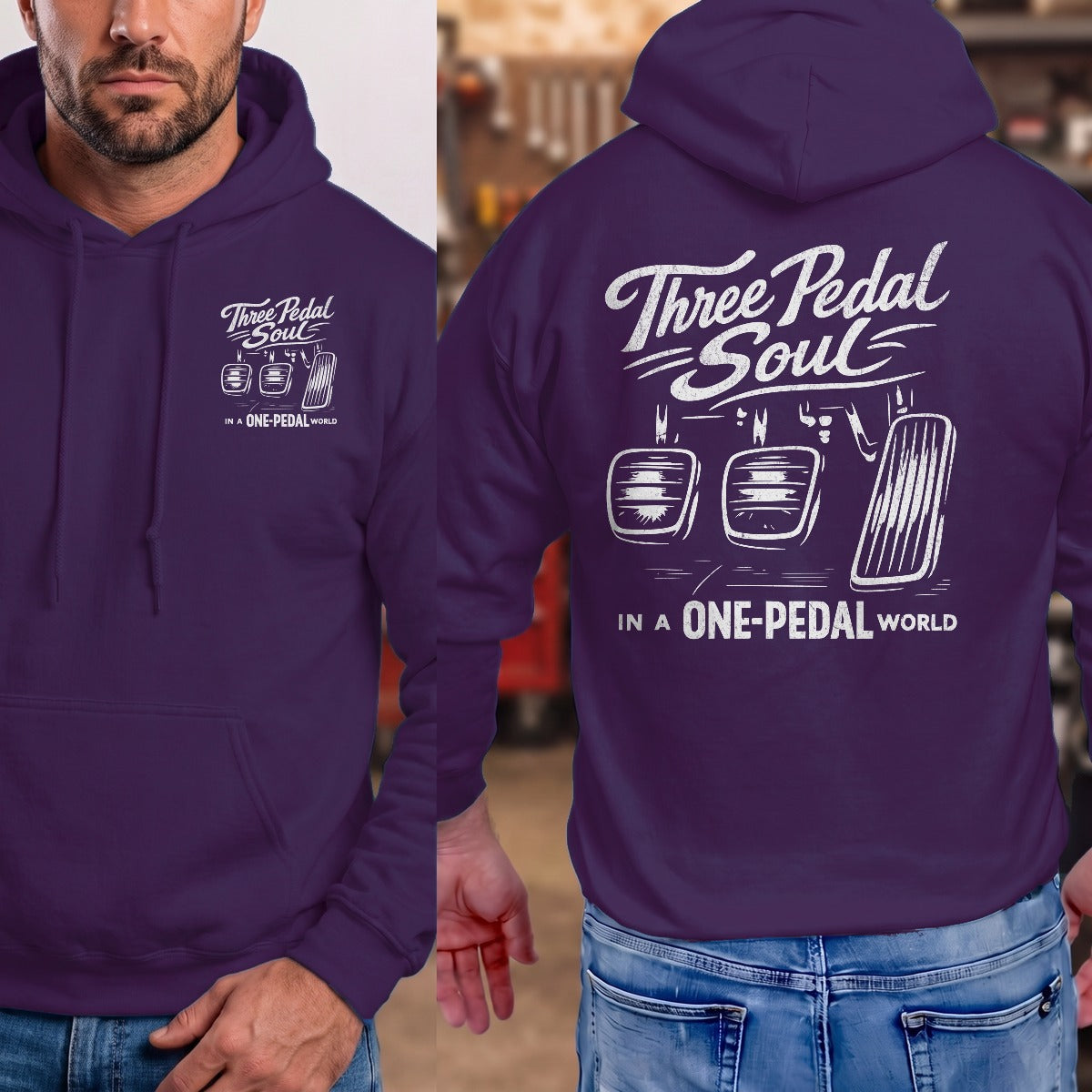 Purple | Front & Back