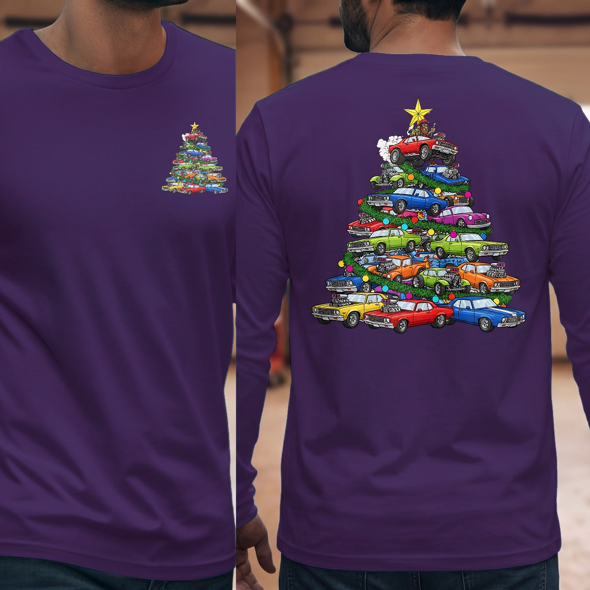 Purple | Front & Back