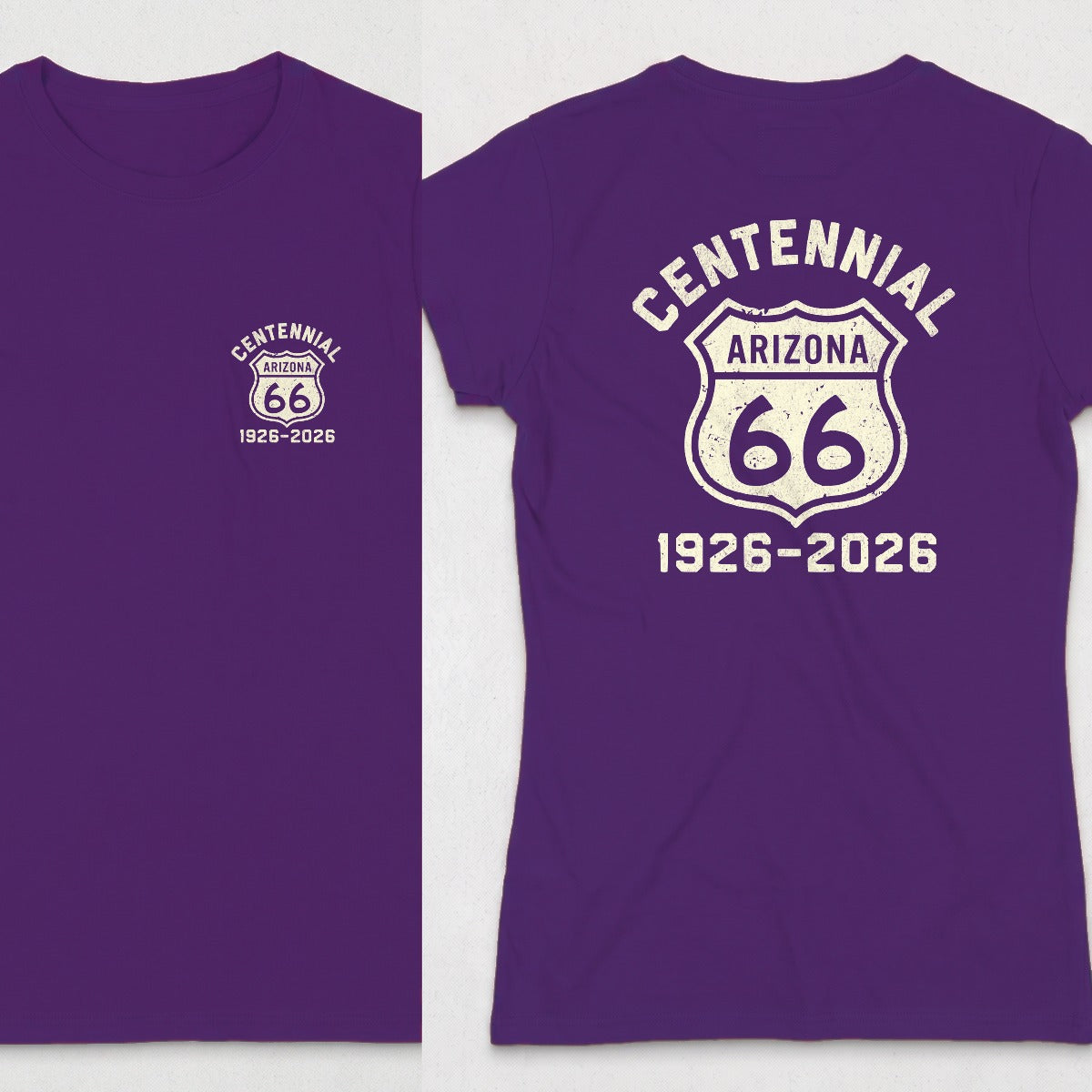 Purple | Front & Back