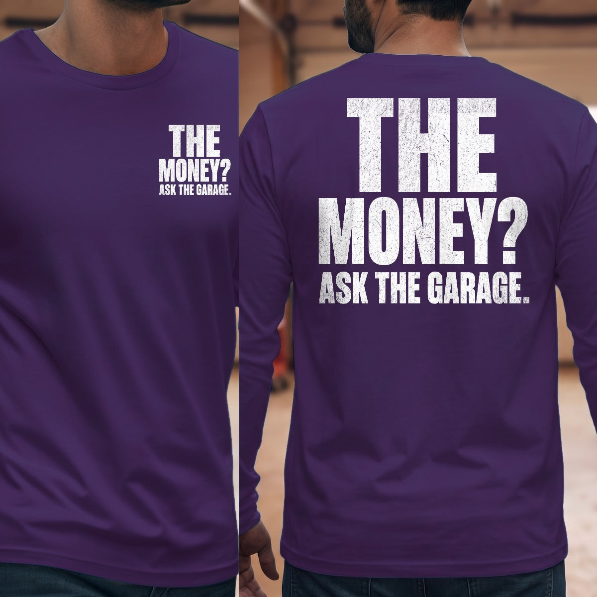 Purple | Front & Back