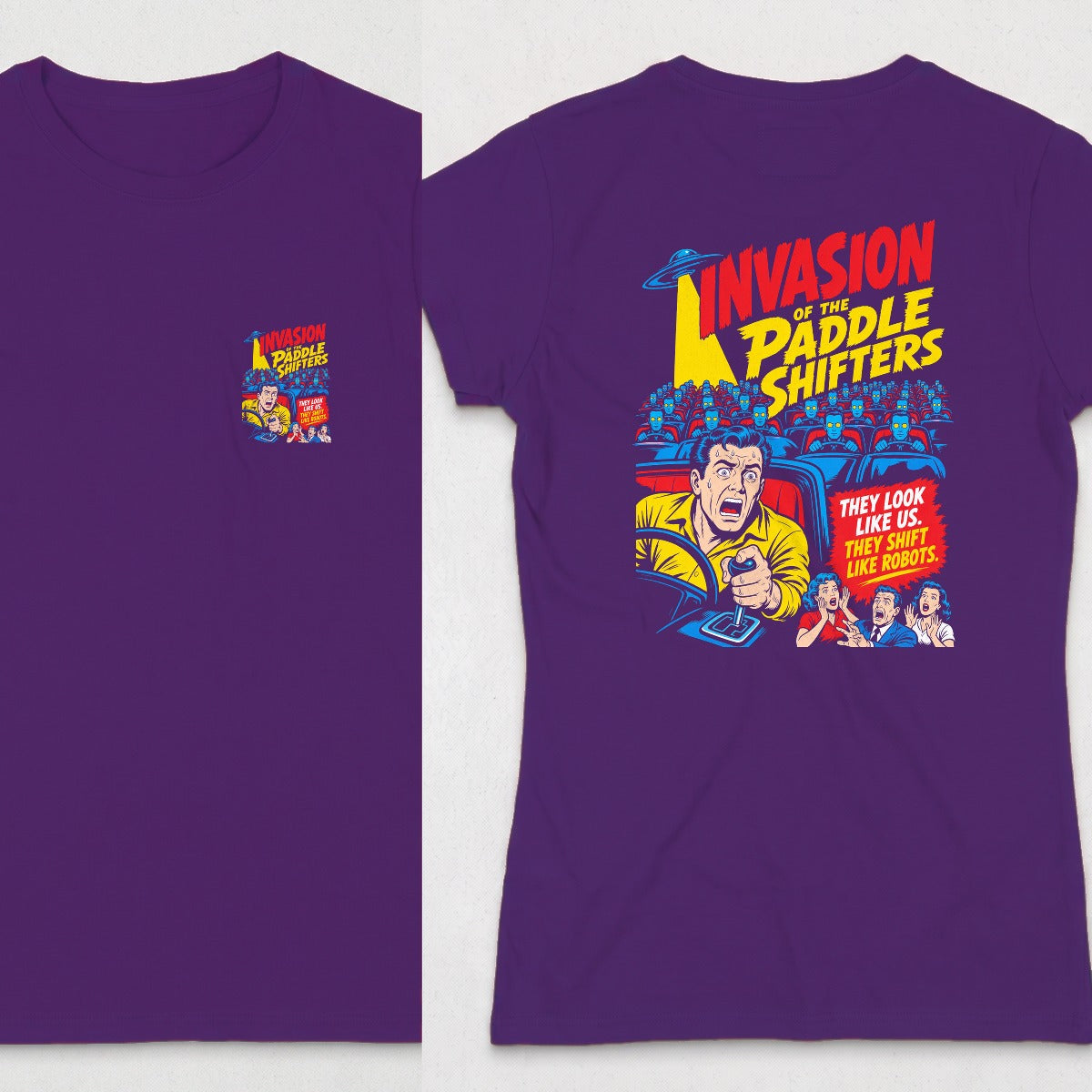 Purple | Front & Back