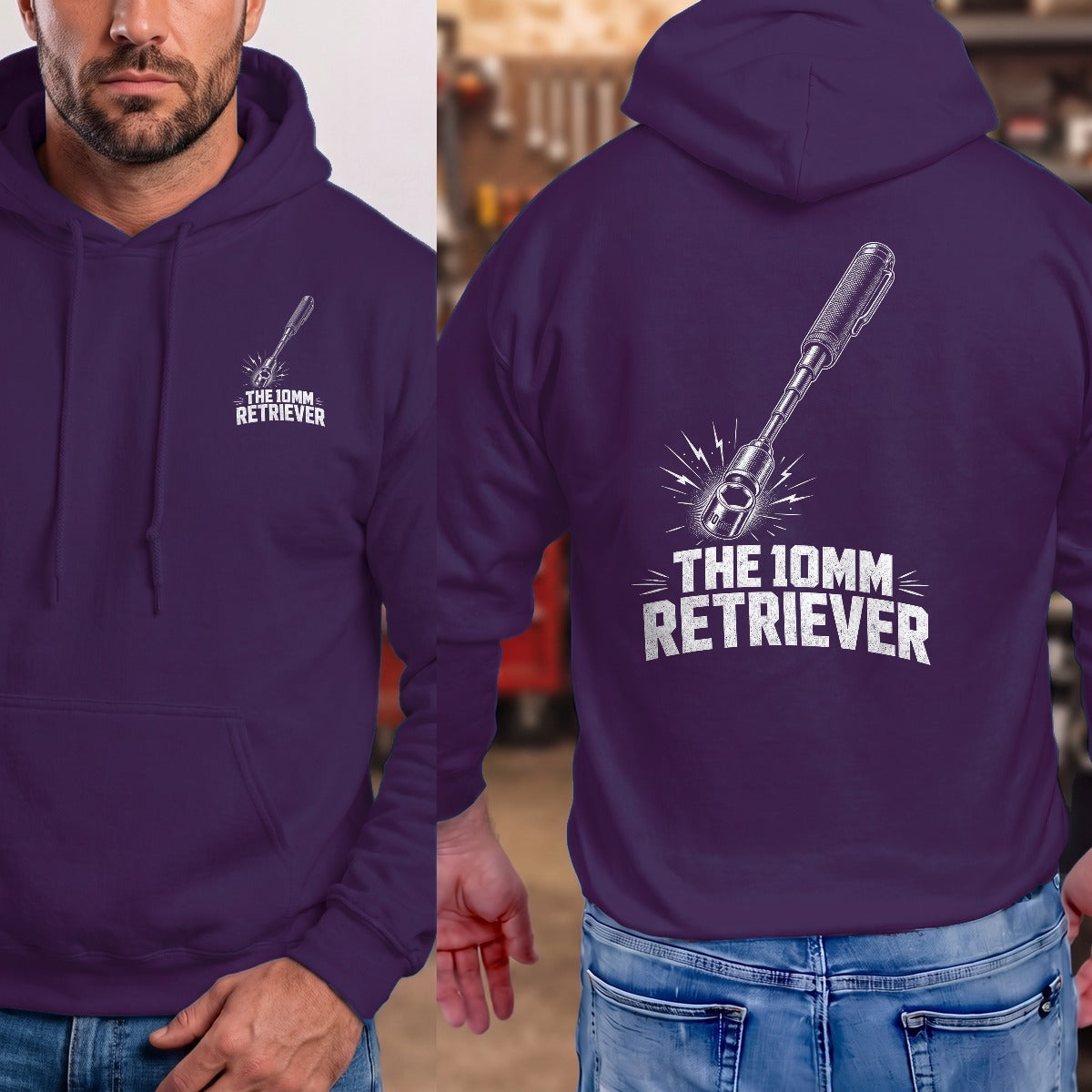 Purple | Front & Back