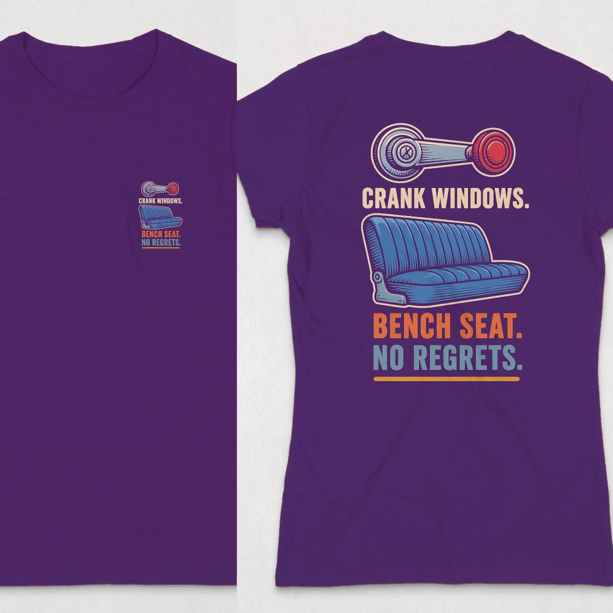 Purple | Front & Back