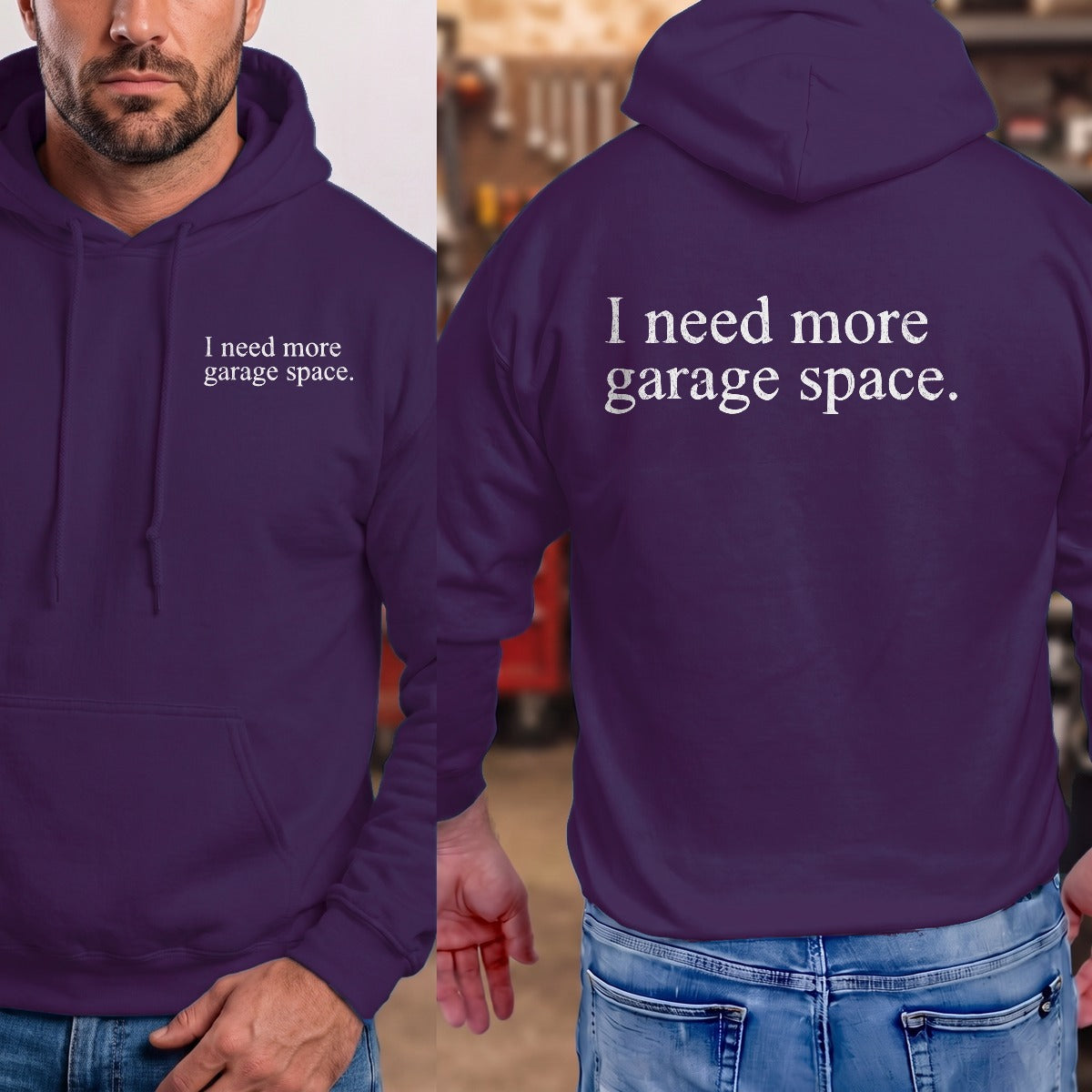 Purple | Front & Back