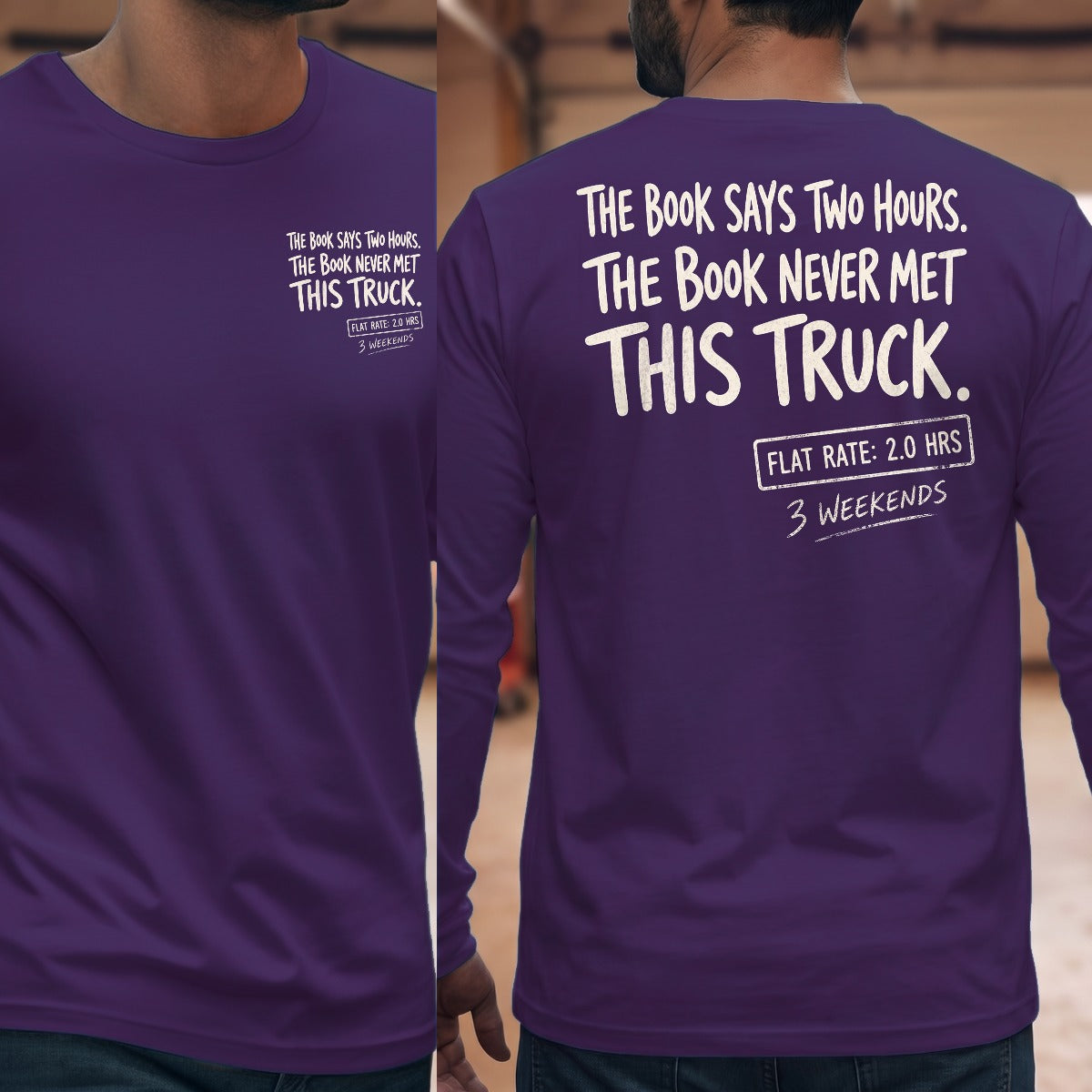 Purple | Front & Back