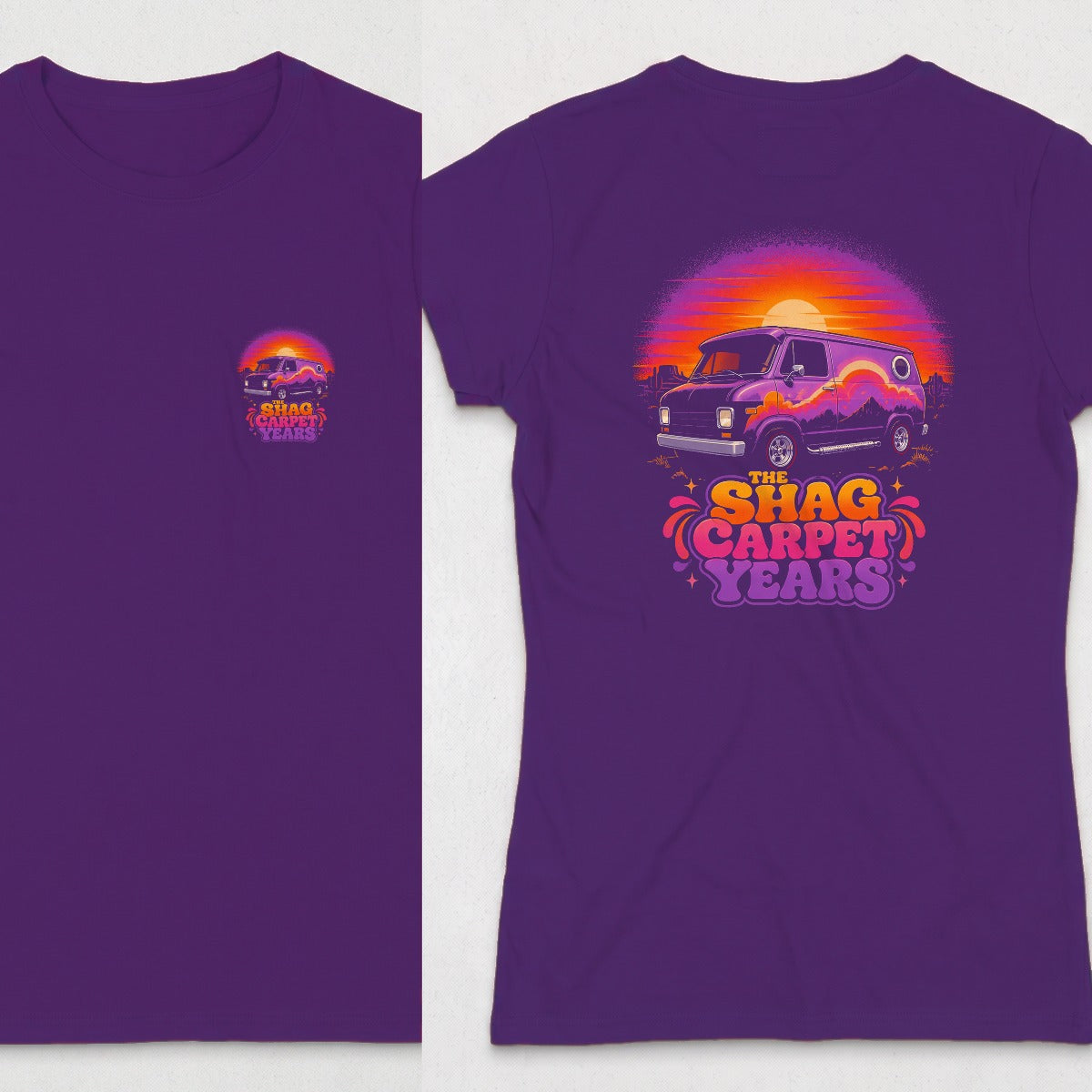Purple | Front & Back