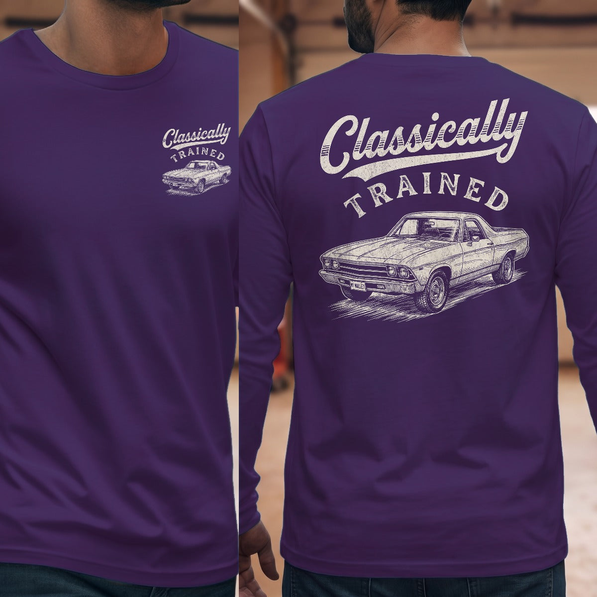 Purple | Front & Back
