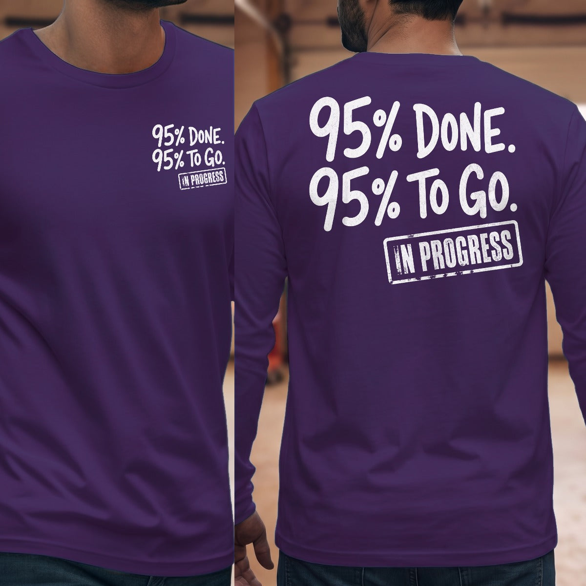 Purple | Front & Back