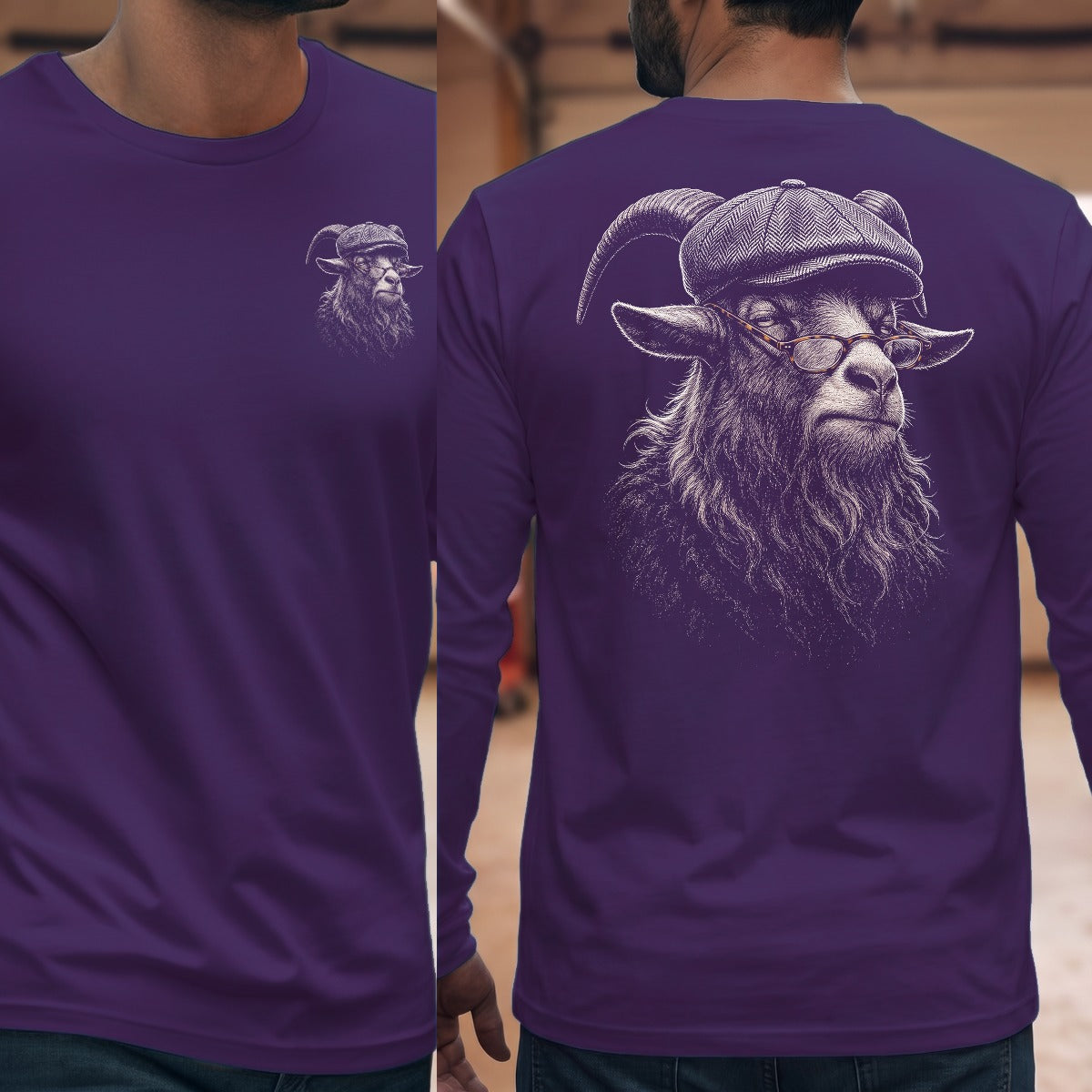 Purple | Front & Back