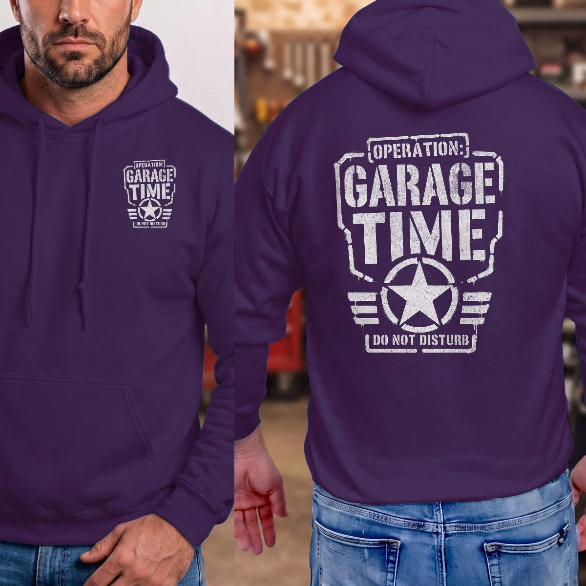 Purple | Front & Back