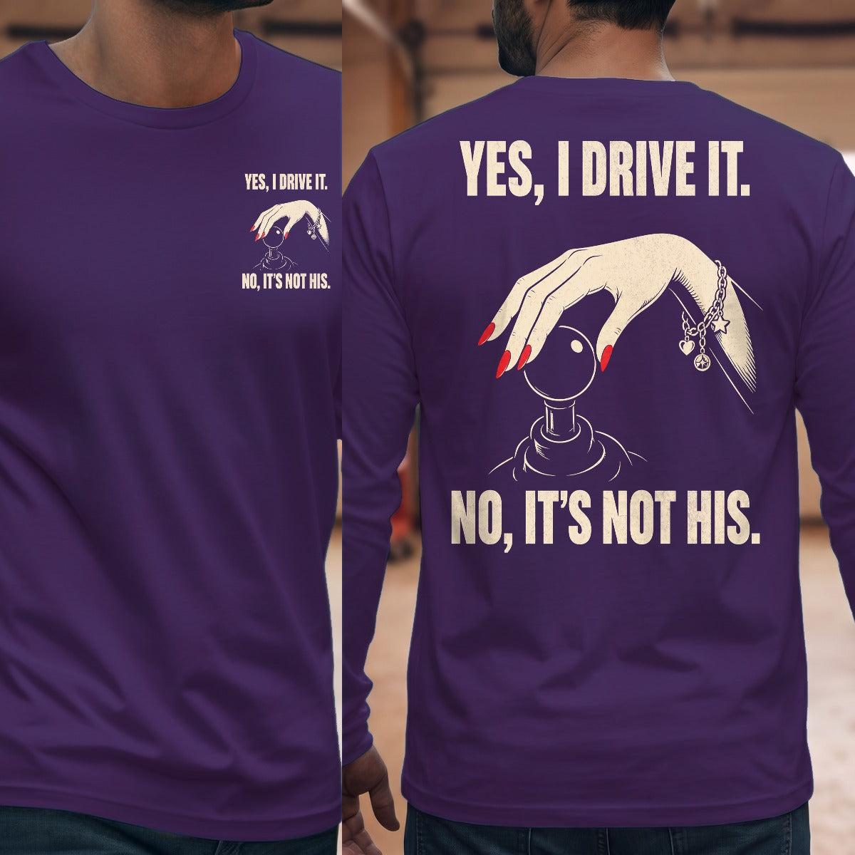 Purple | Front & Back