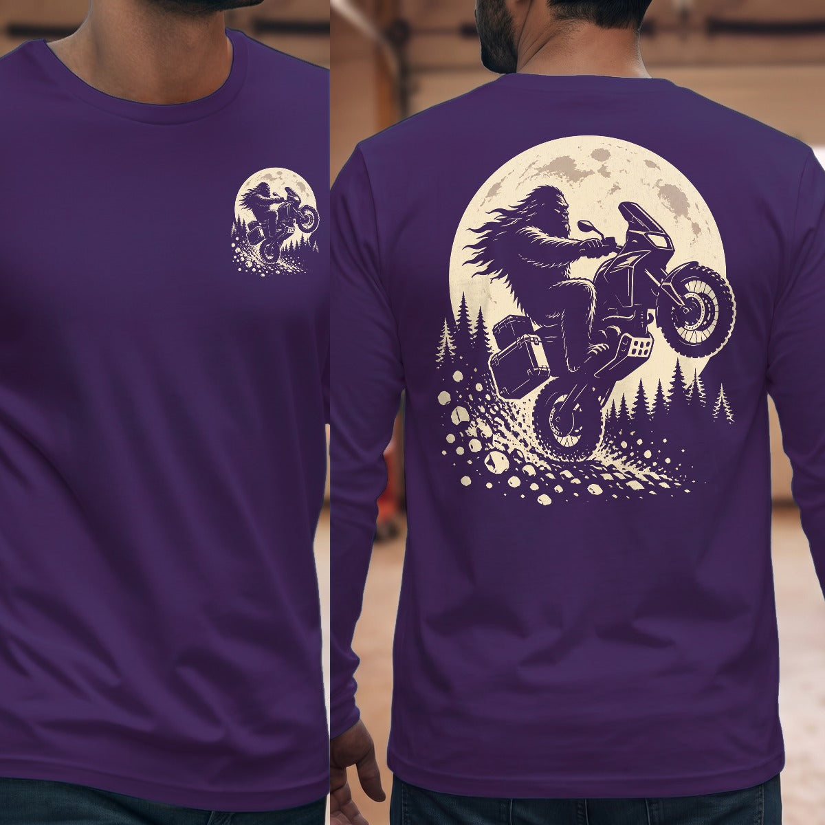 Purple | Front & Back