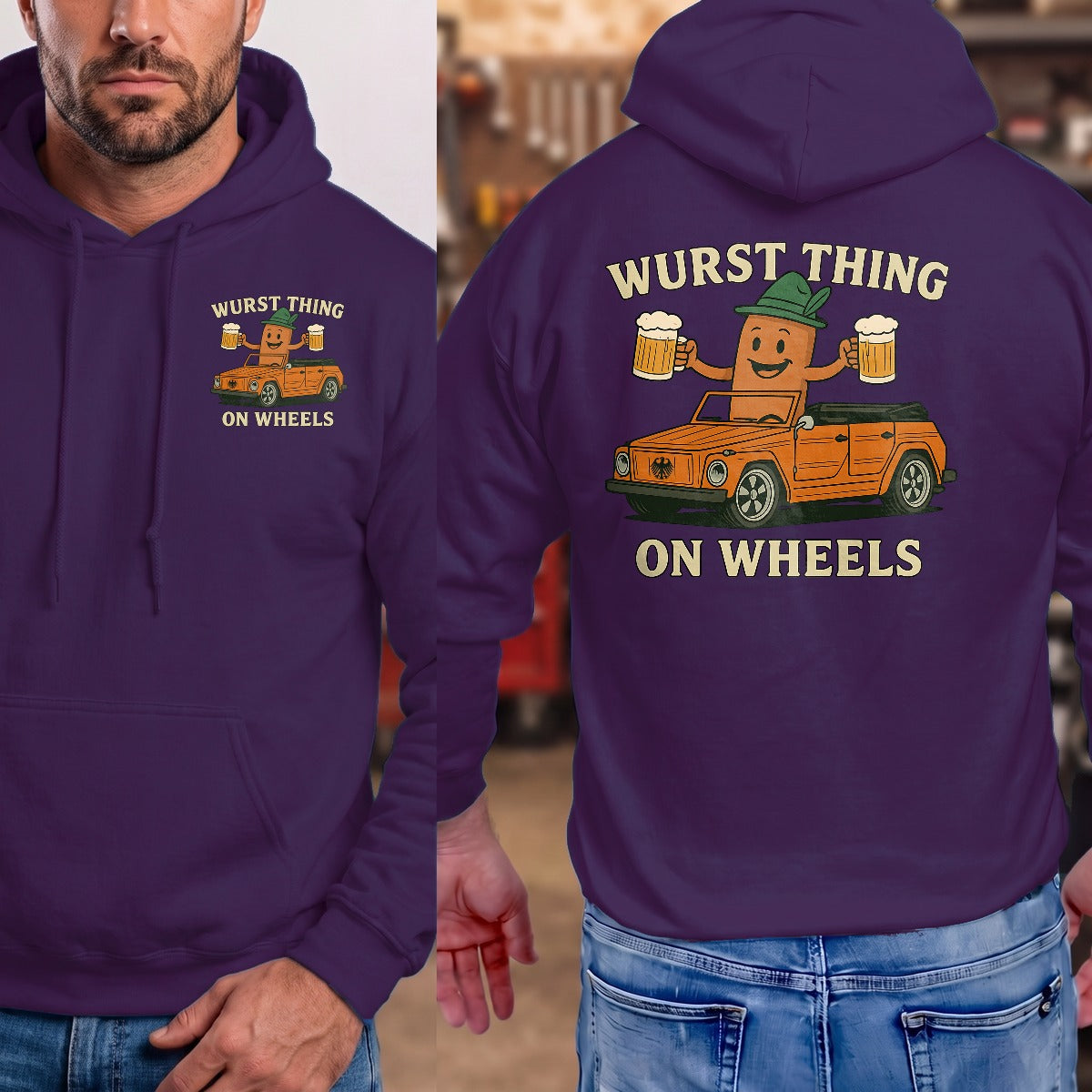 Purple | Front & Back