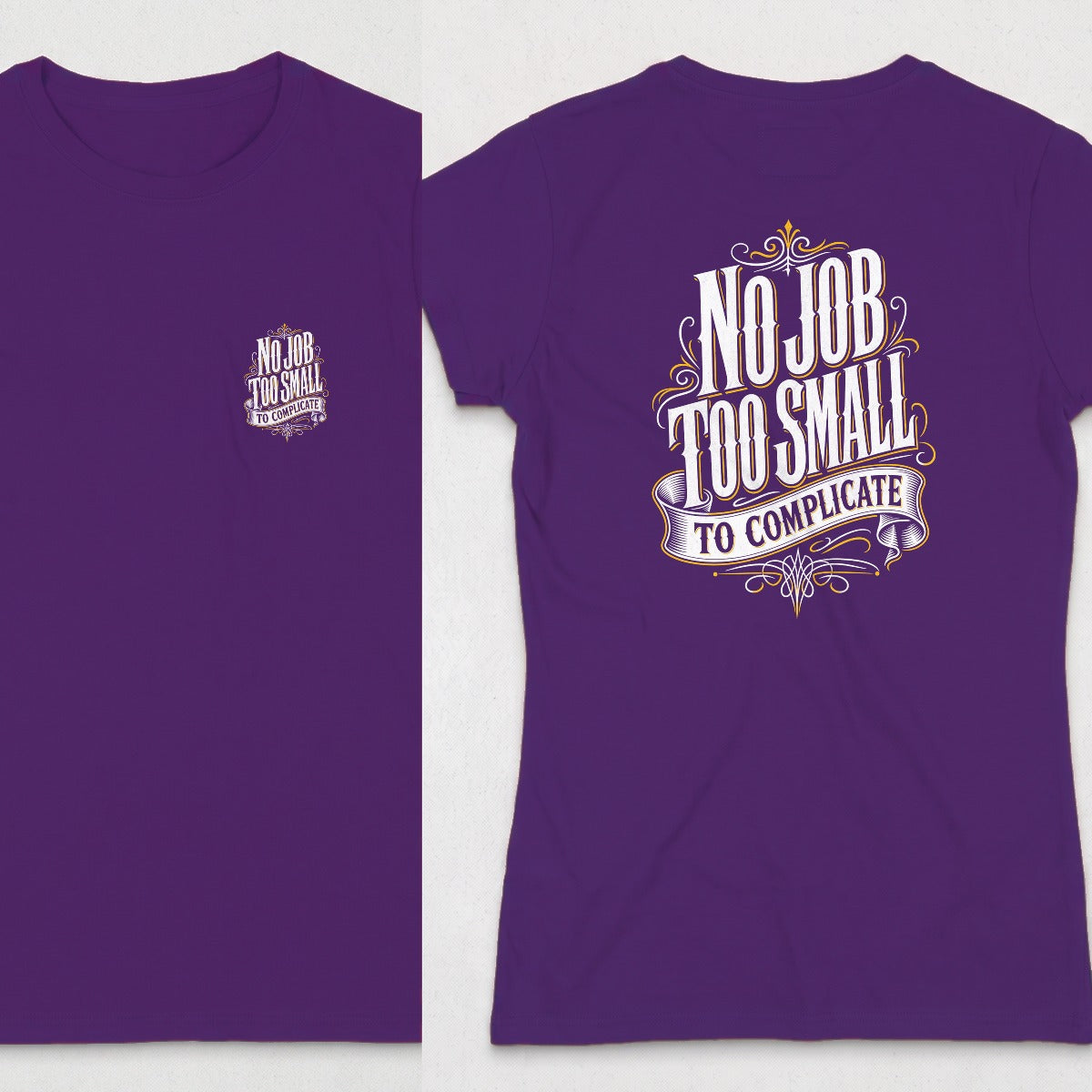 Purple | Front & Back
