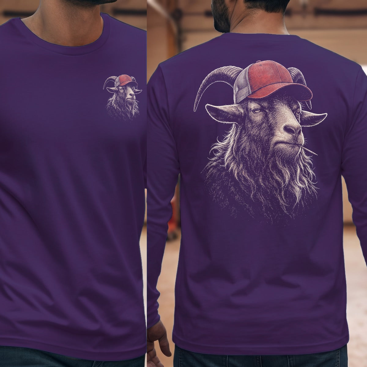 Purple | Front & Back
