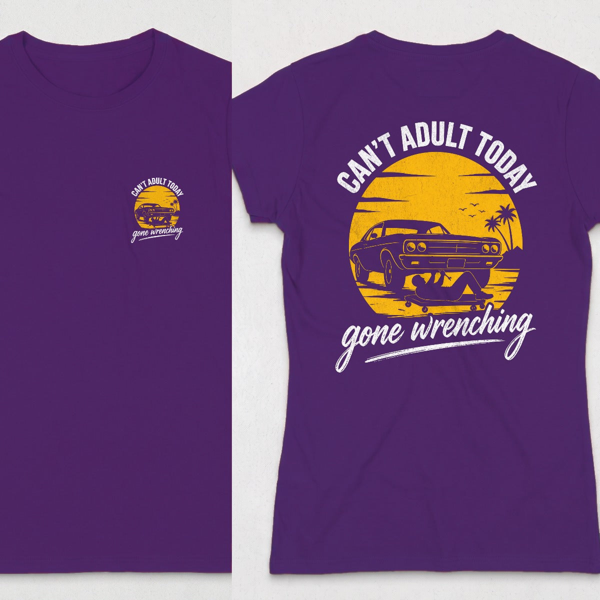 Purple | Front & Back