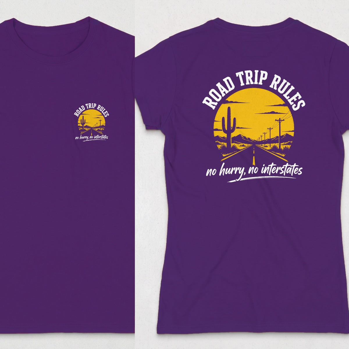 Purple | Front & Back