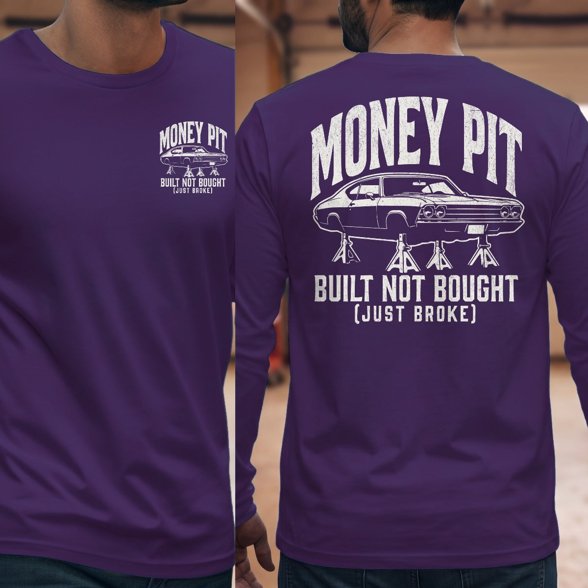 Purple | Front & Back