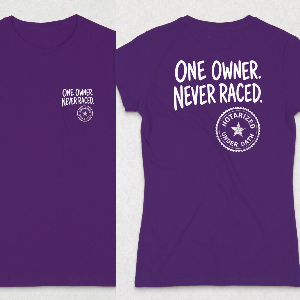 Purple | Front & Back