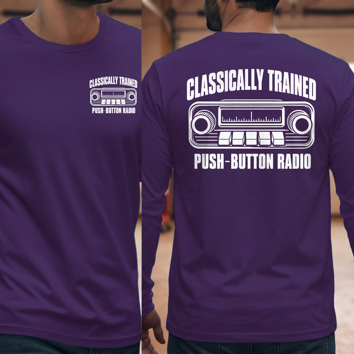 Purple | Front & Back