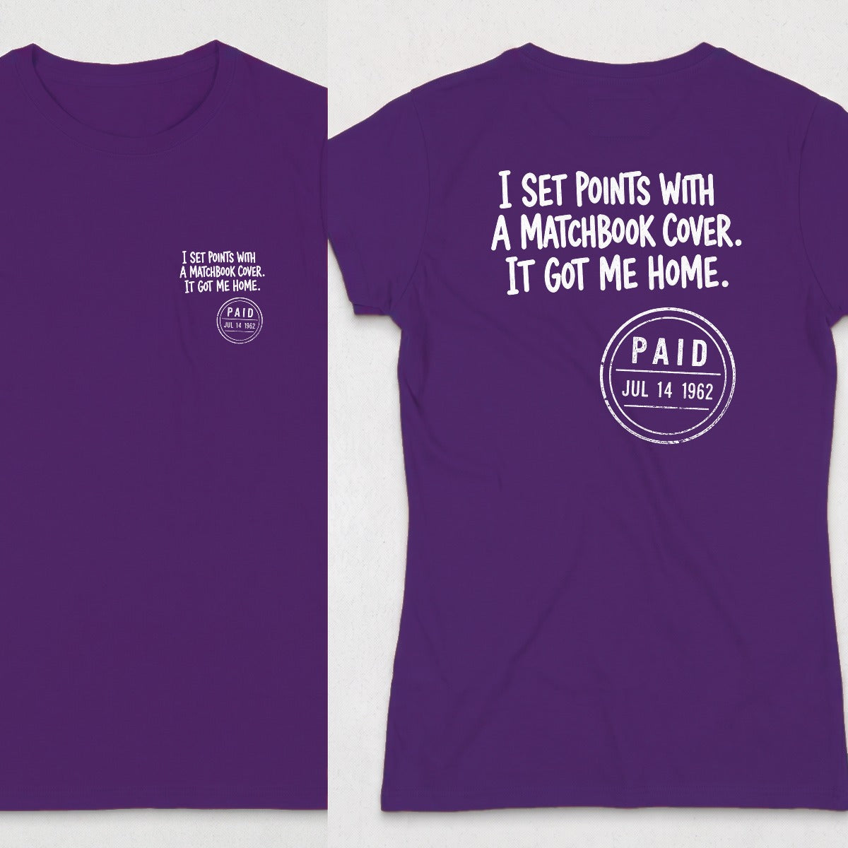 Purple | Front & Back