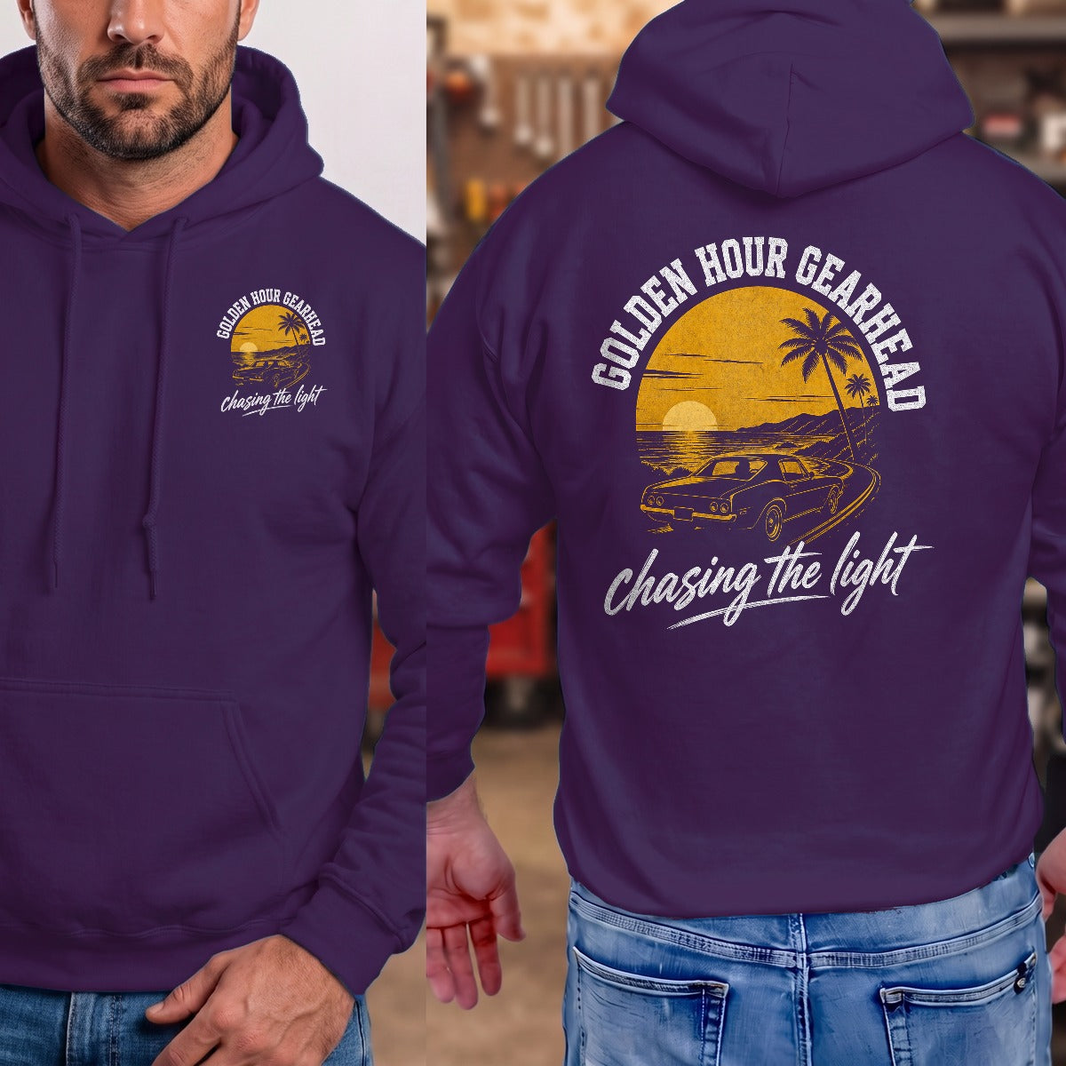 Purple | Front & Back