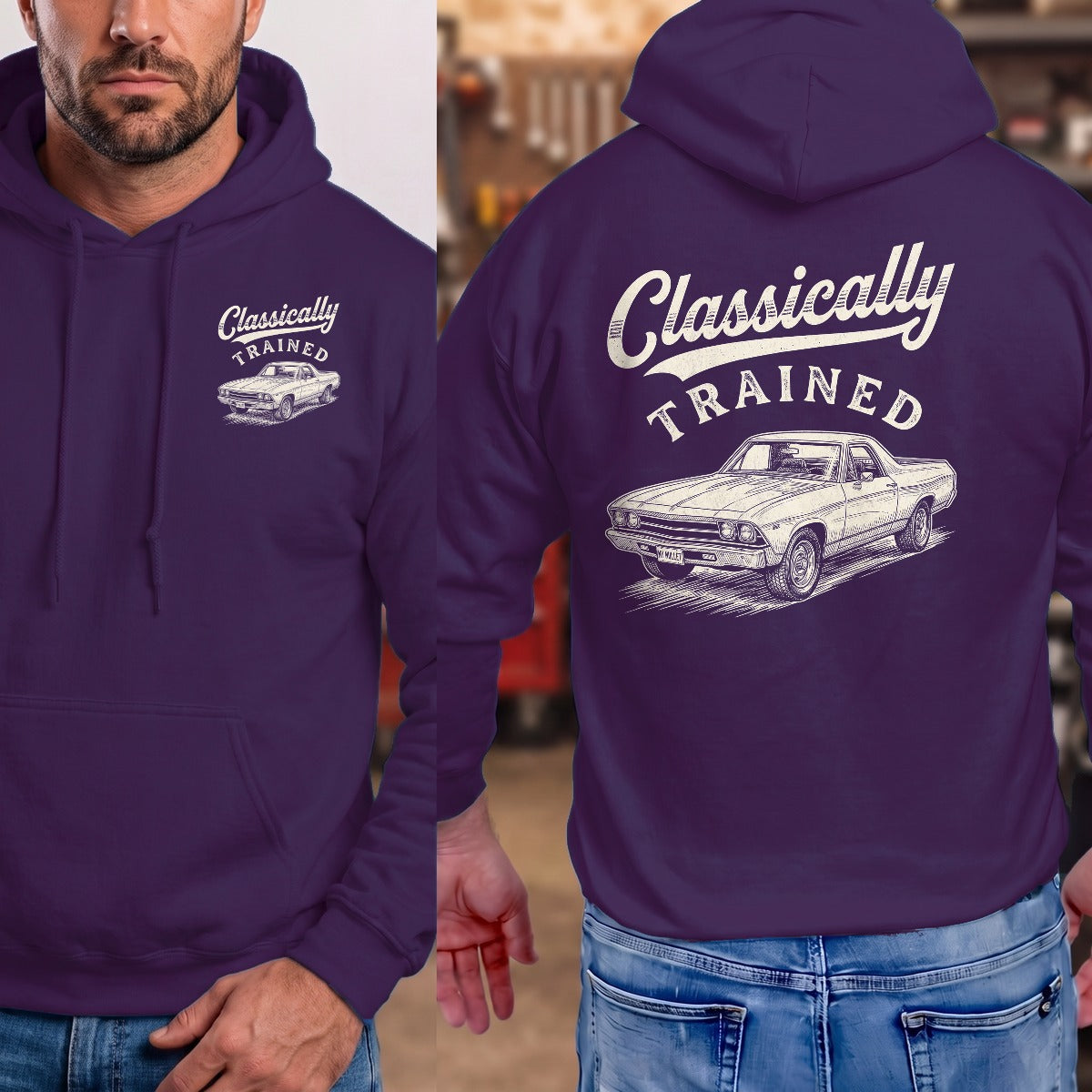 Purple | Front & Back