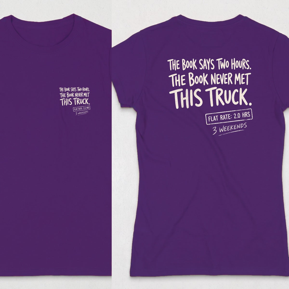 Purple | Front & Back