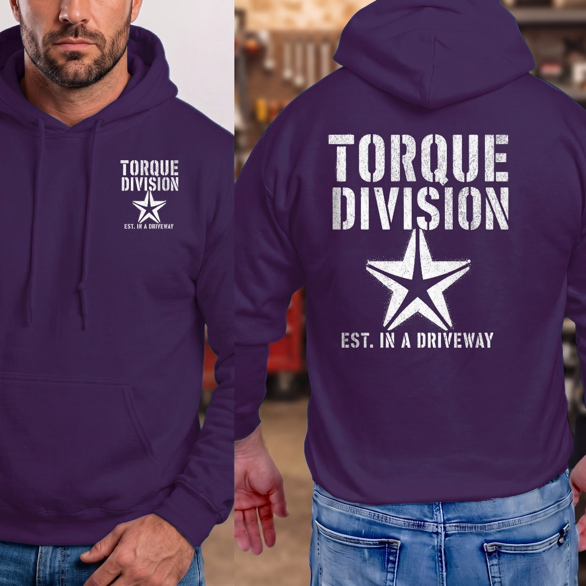 Purple | Front & Back