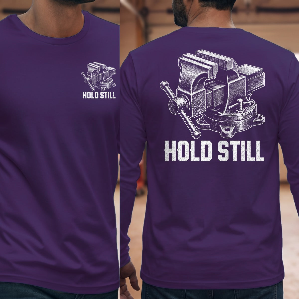 Purple | Front & Back