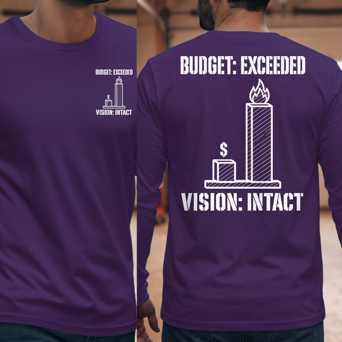 Purple | Front & Back