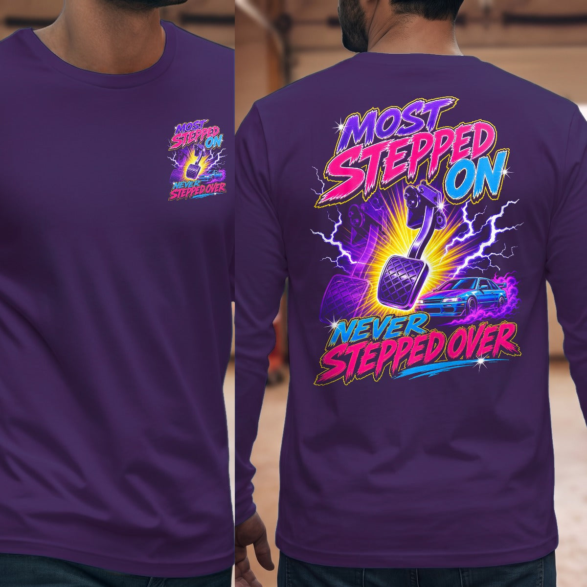 Purple | Front & Back