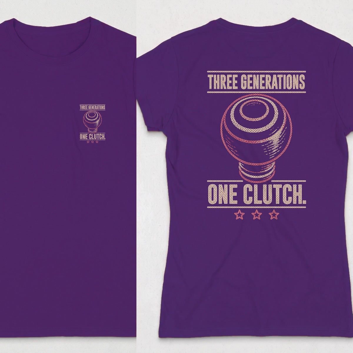 Purple | Front & Back