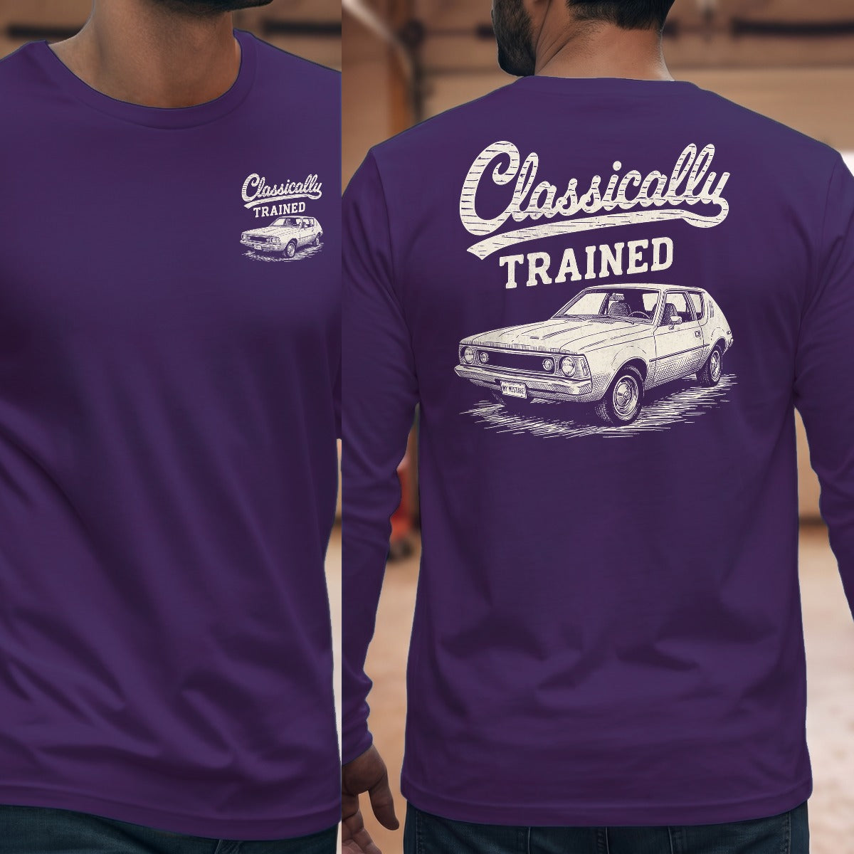 Purple | Front & Back