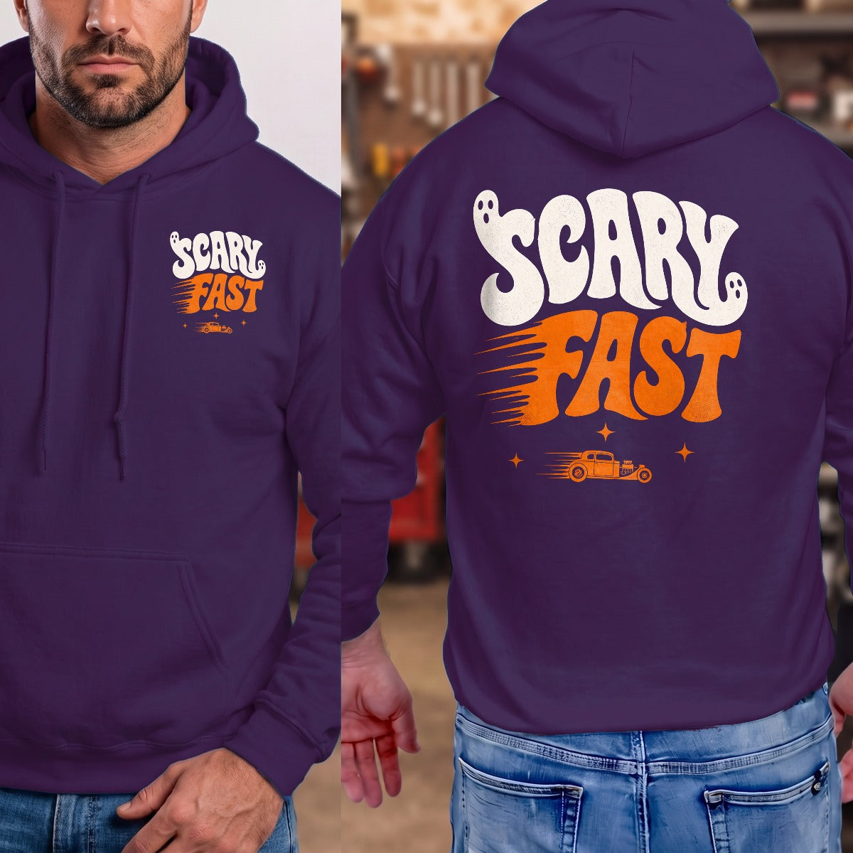 Purple | Front & Back