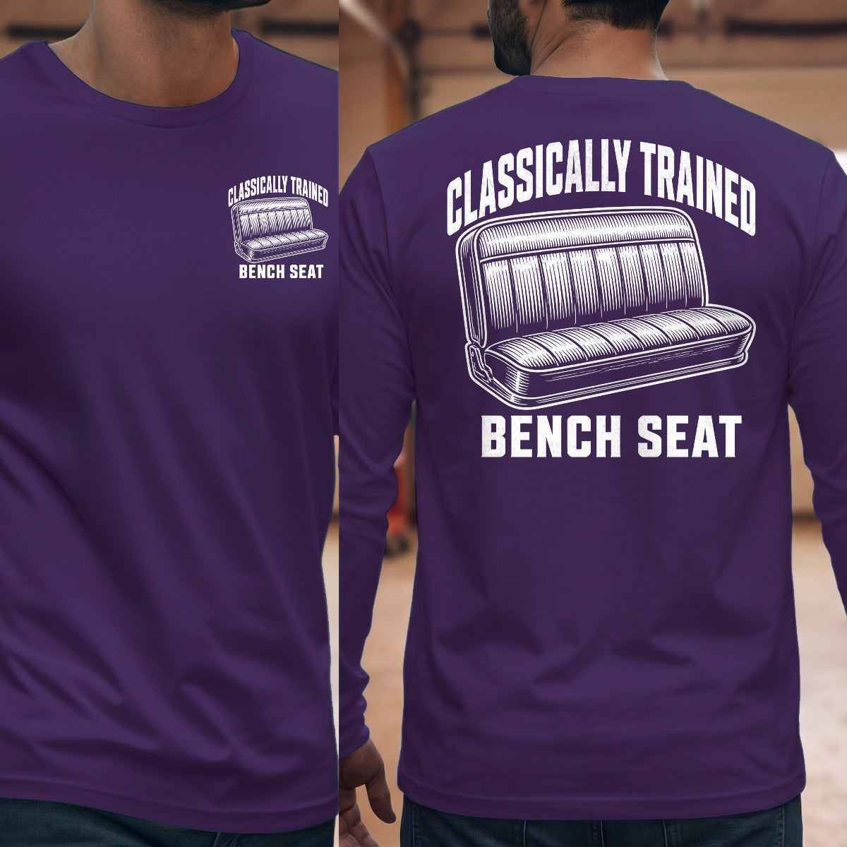 Purple | Front & Back