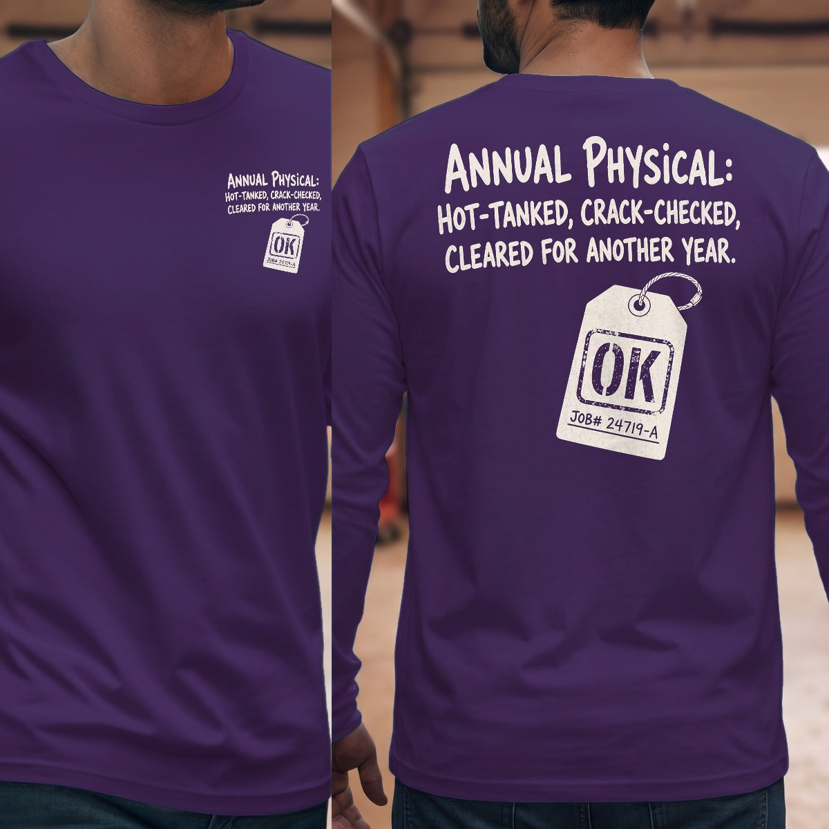 Purple | Front & Back