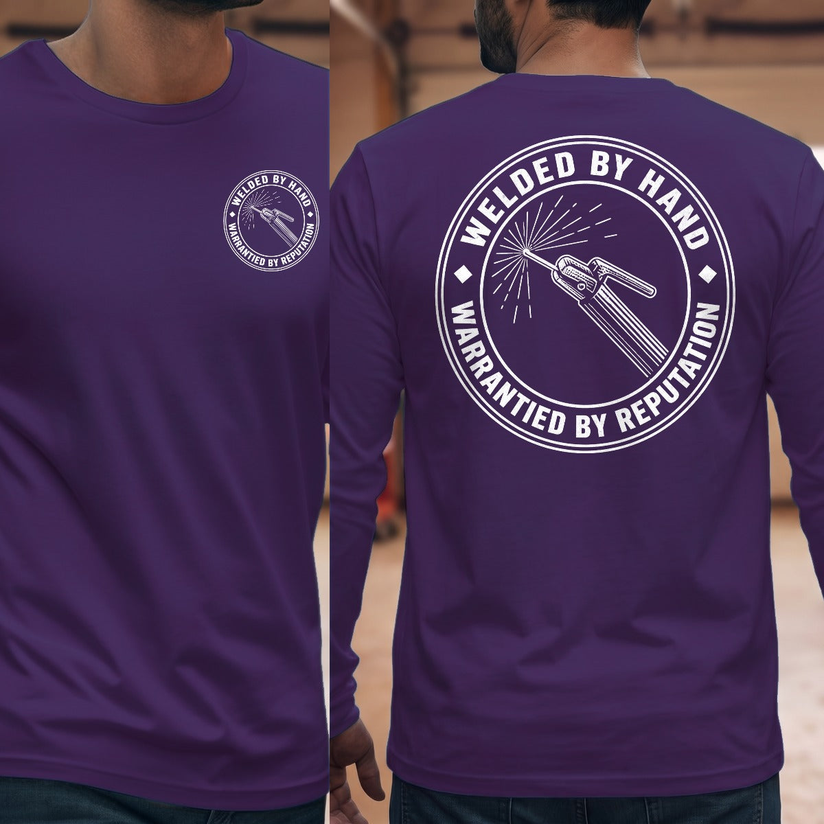 Purple | Front & Back