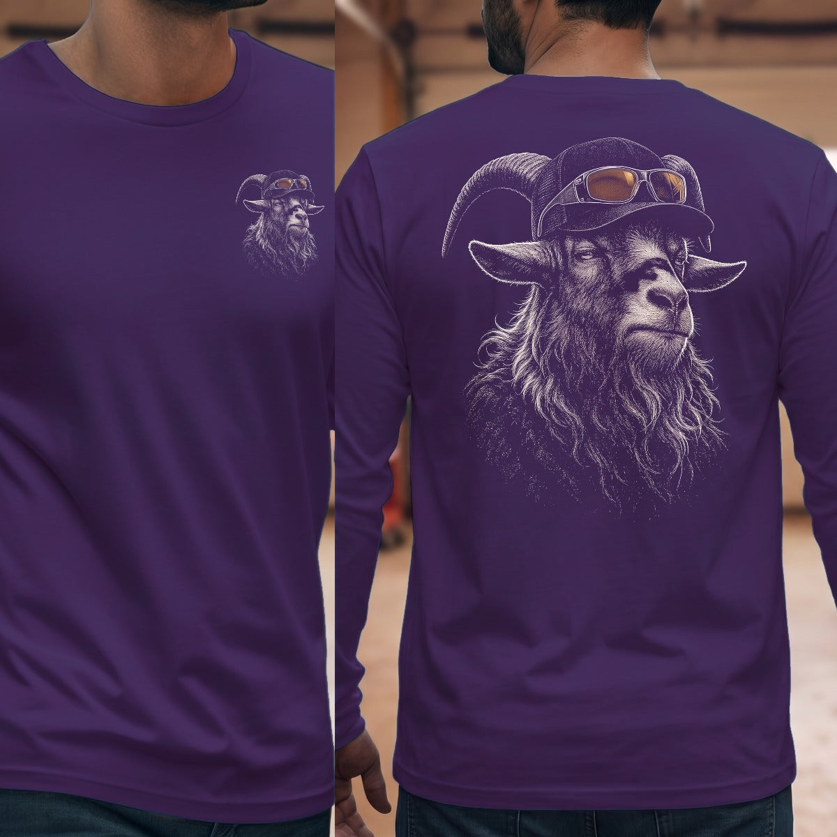 Purple | Front & Back