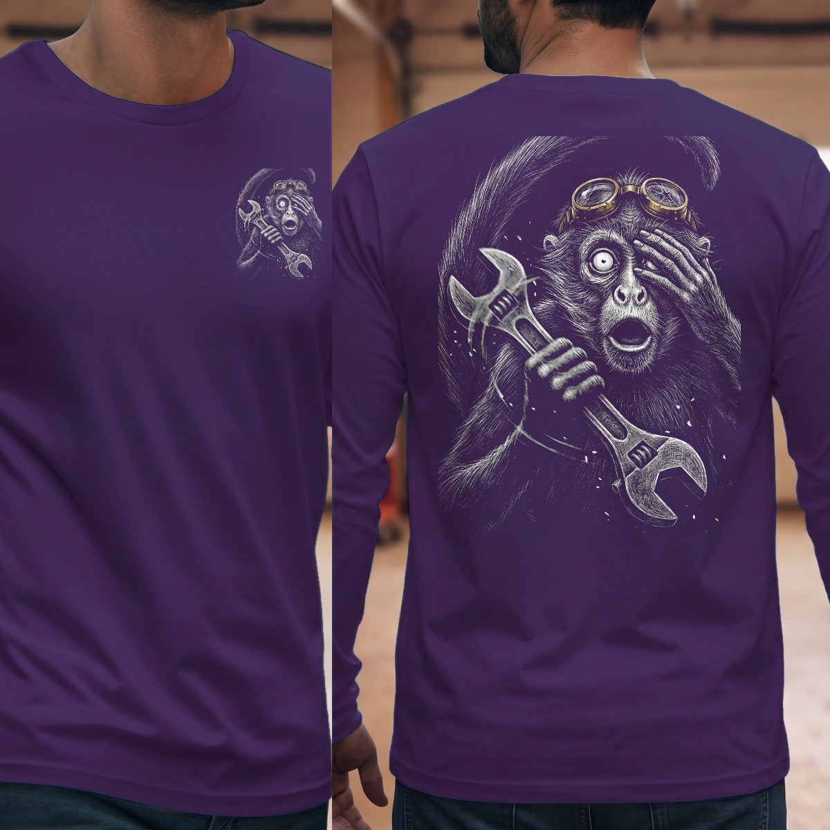Purple | Front & Back