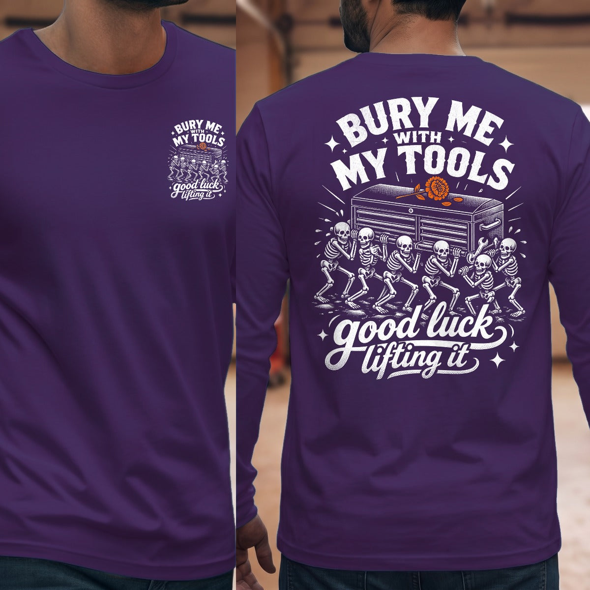 Purple | Front & Back