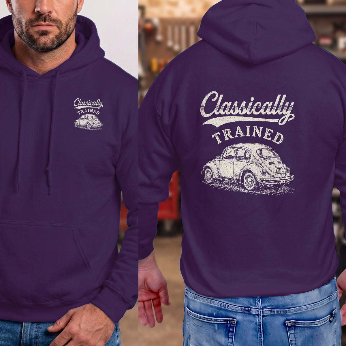 Purple | Front & Back