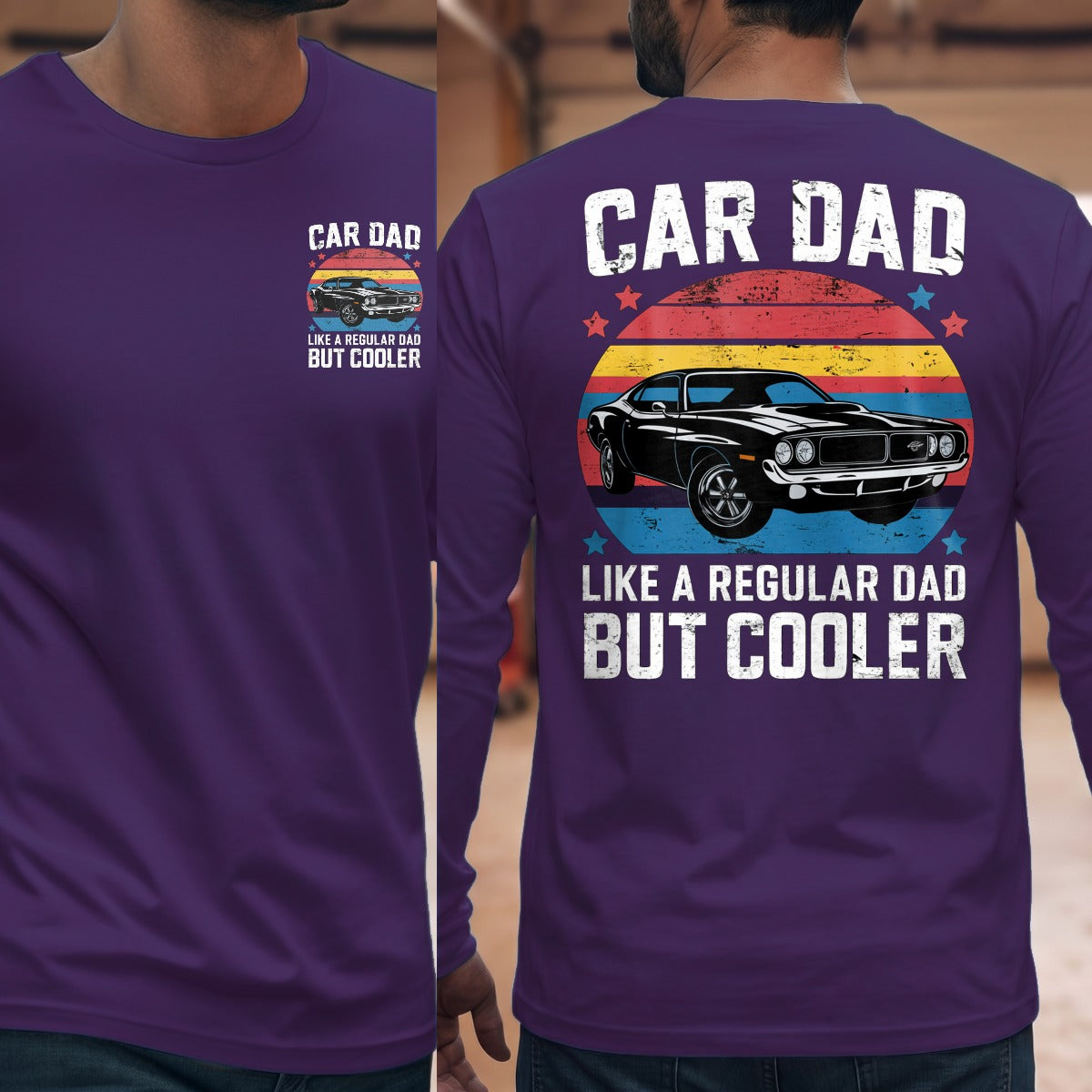 Purple | Front & Back