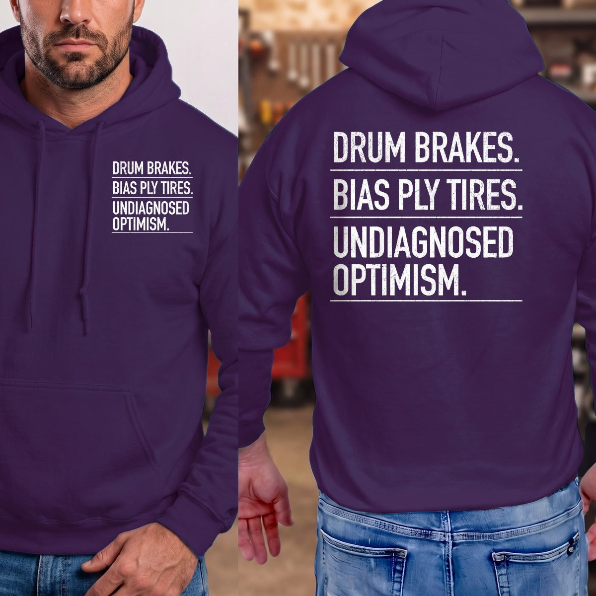 Purple | Front & Back