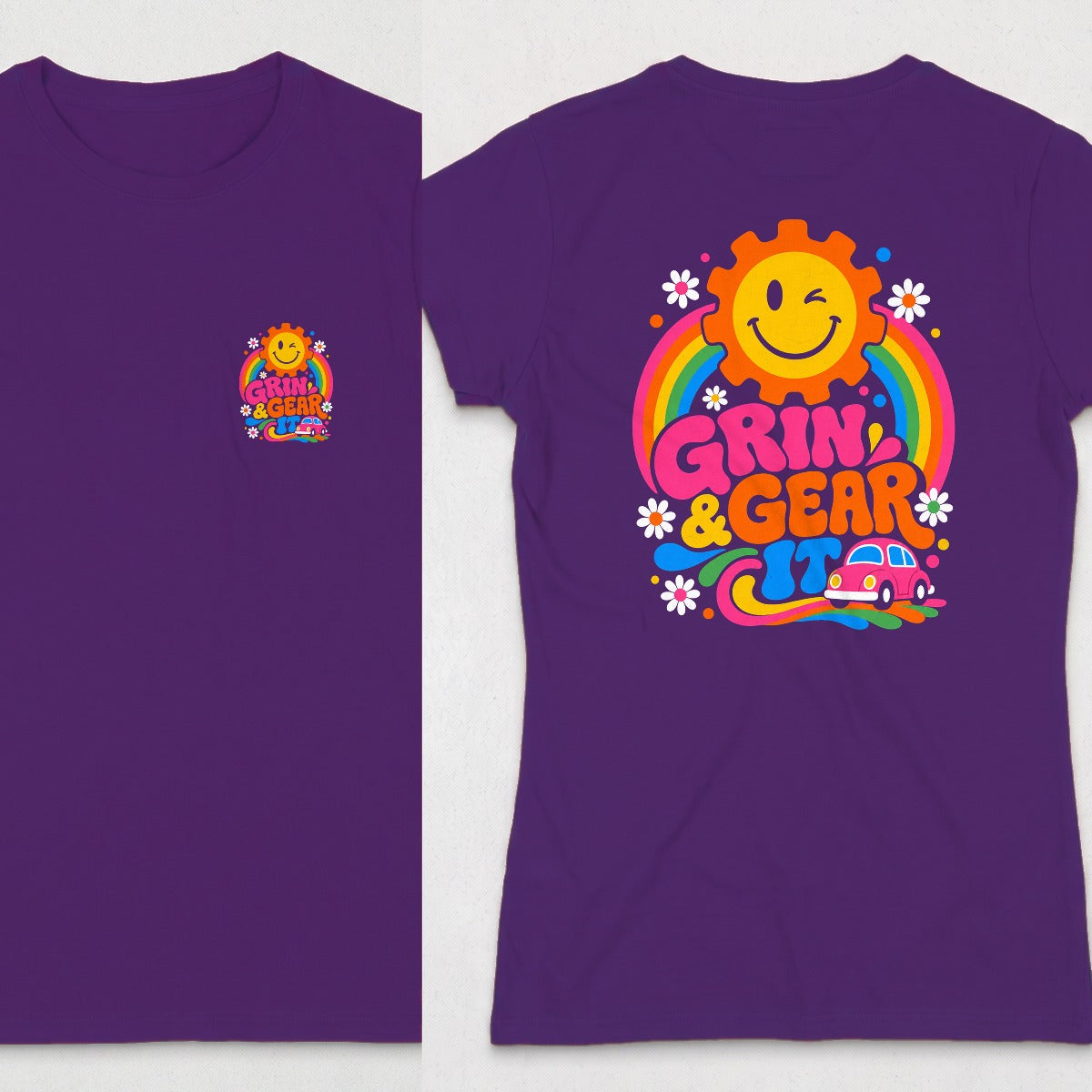 Purple | Front & Back