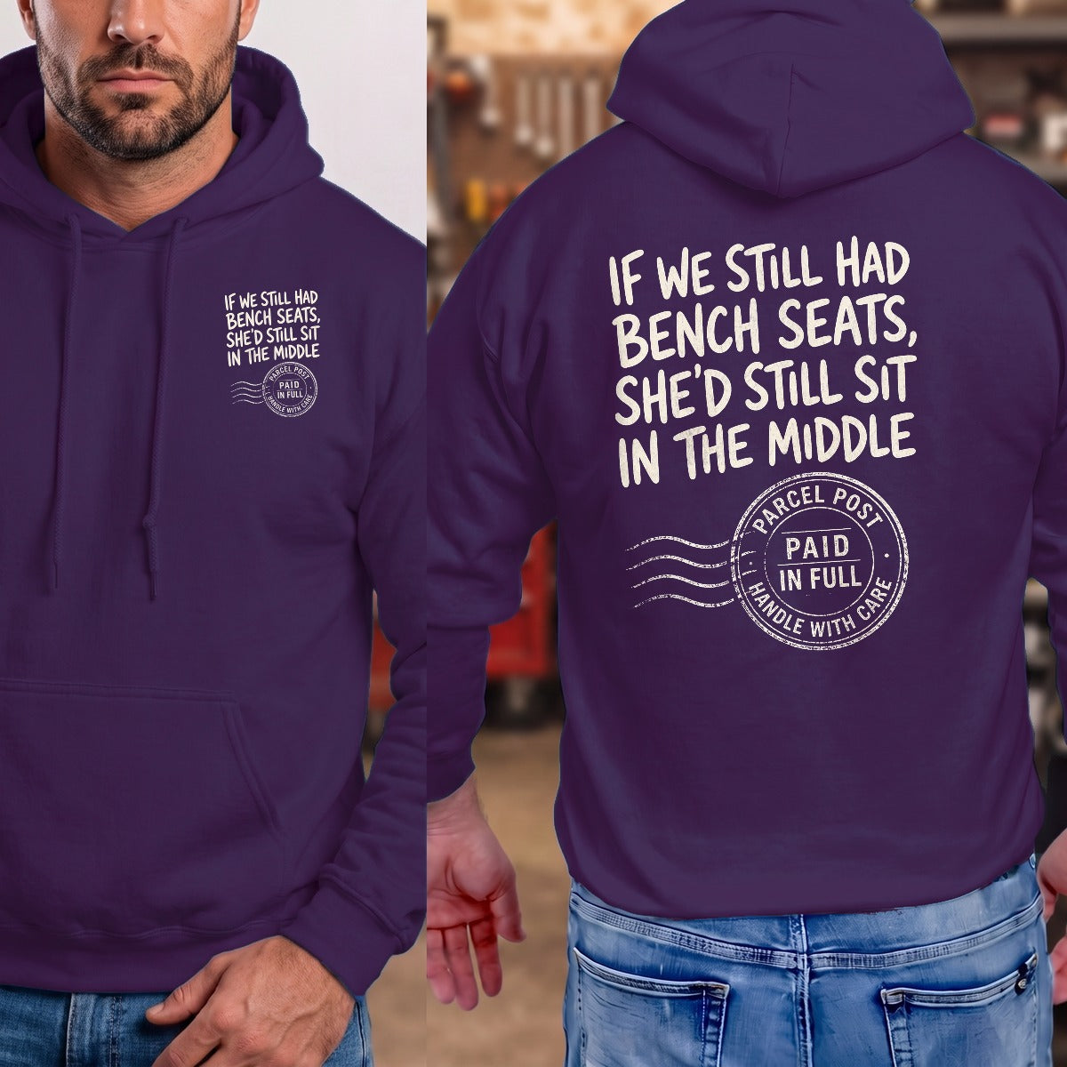 Purple | Front & Back