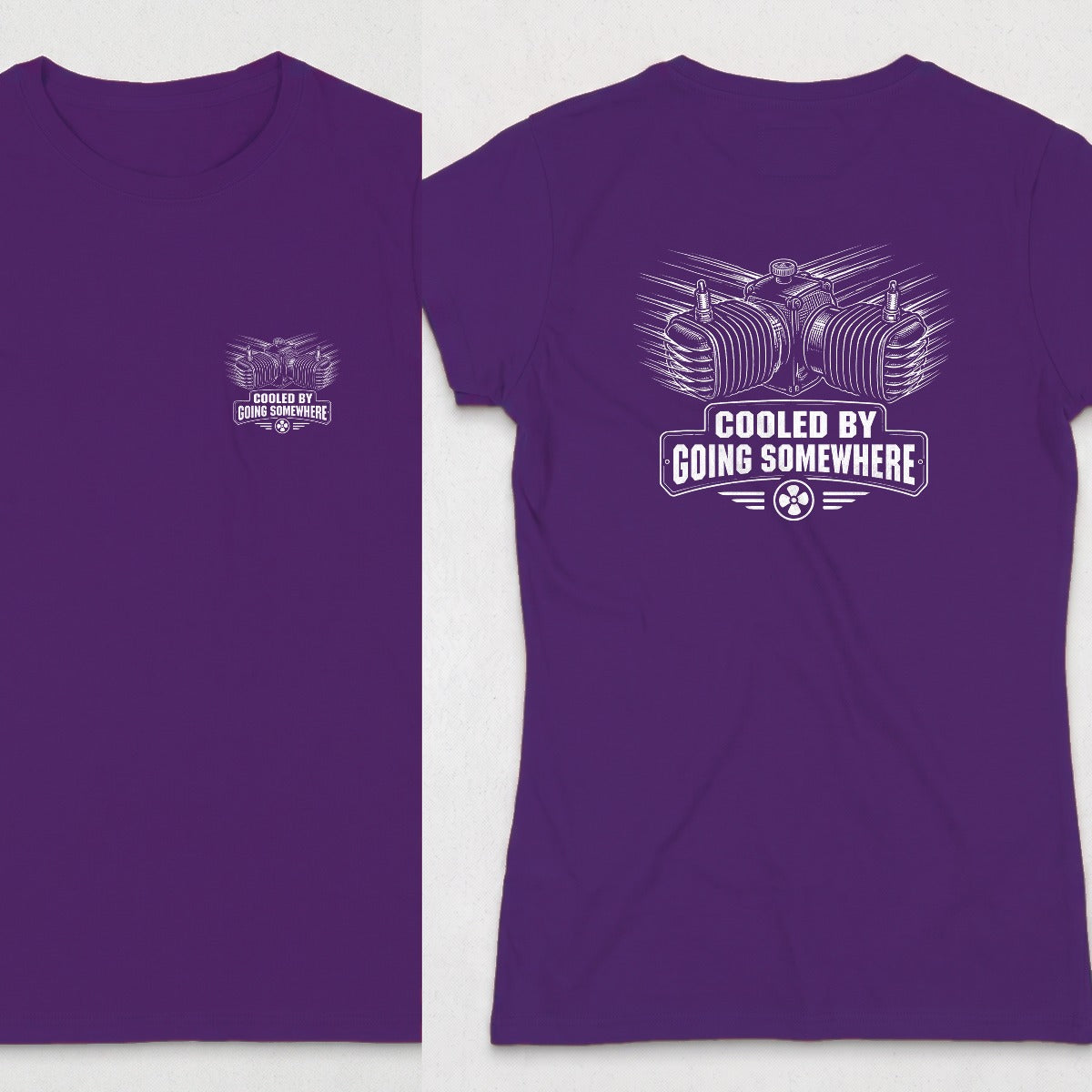 Purple | Front & Back