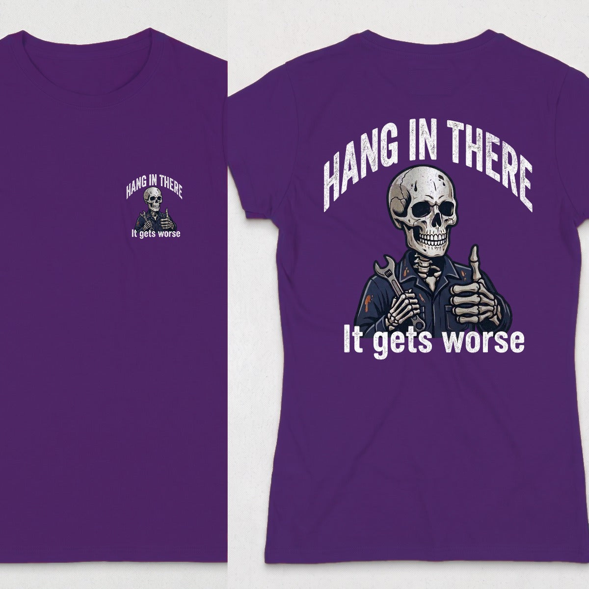 Purple | Front & Back