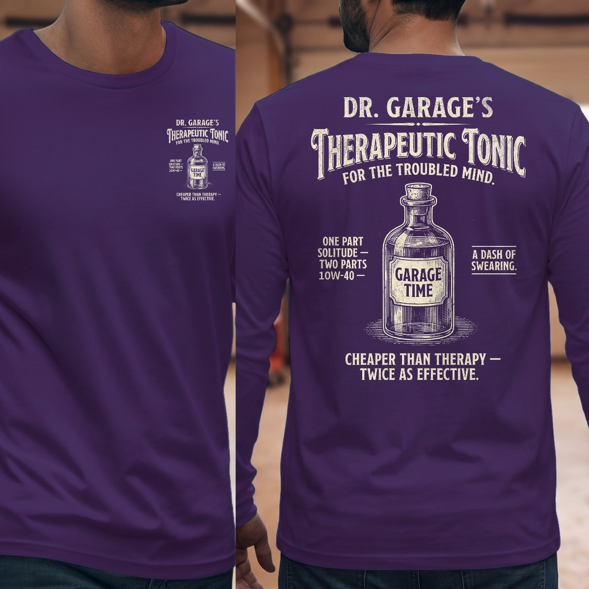 Purple | Front & Back