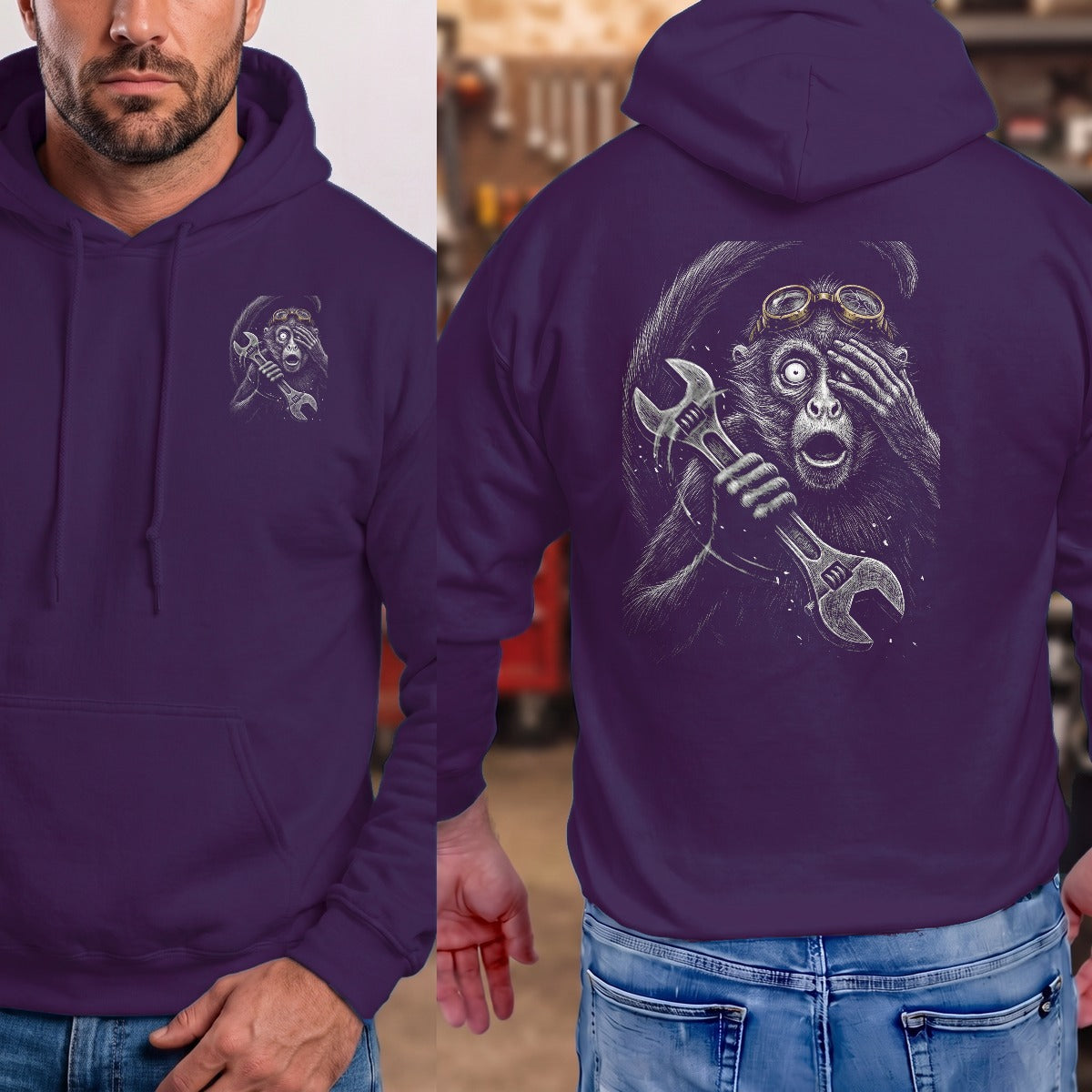 Purple | Front & Back